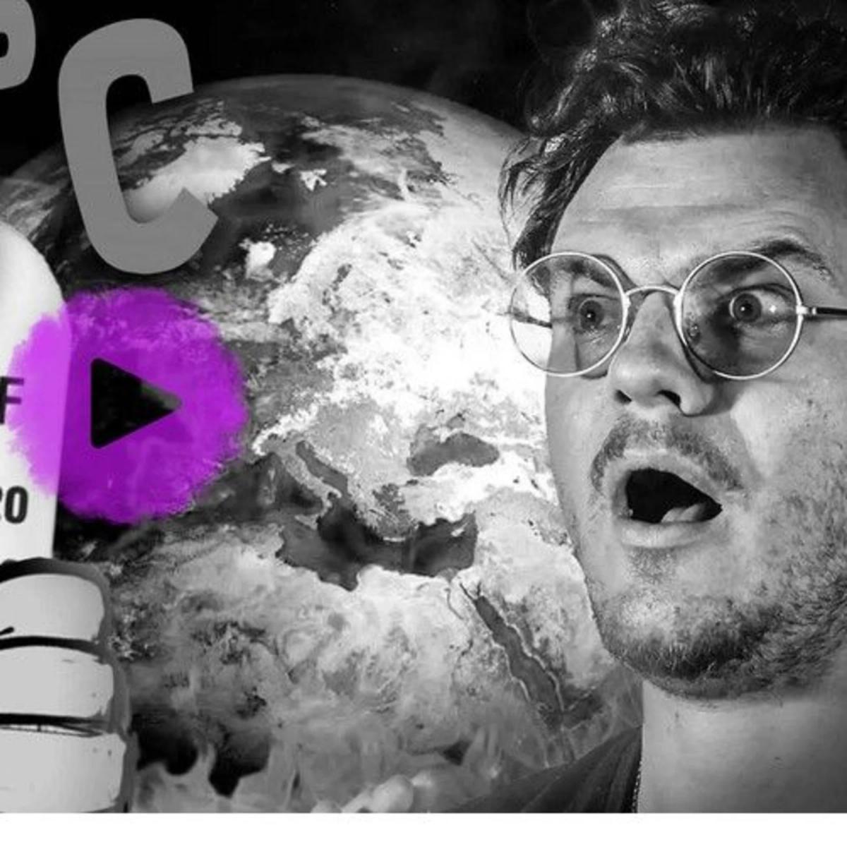 1 scientifique - CO2 + 1 YouTubeur = 2 millions de vues